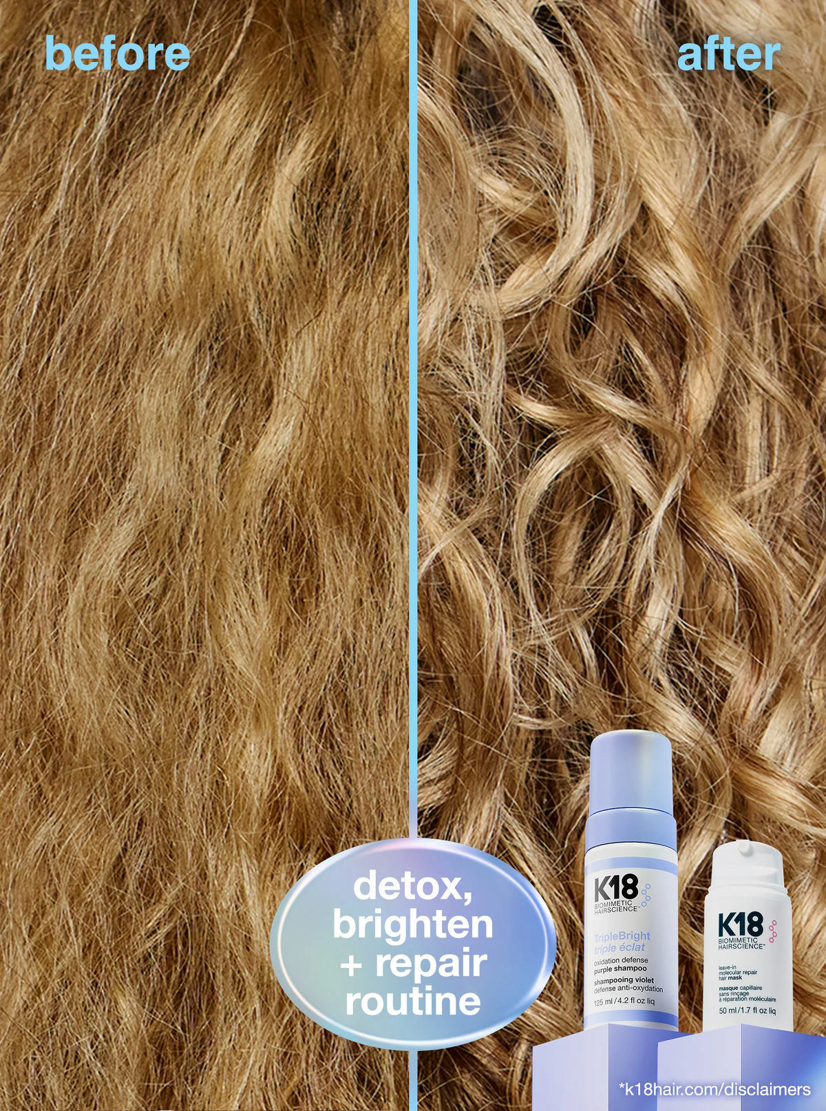 TripleBright oxidation defense purple shampoo